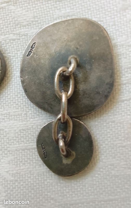 Paire de boutons de manchette (image 6)