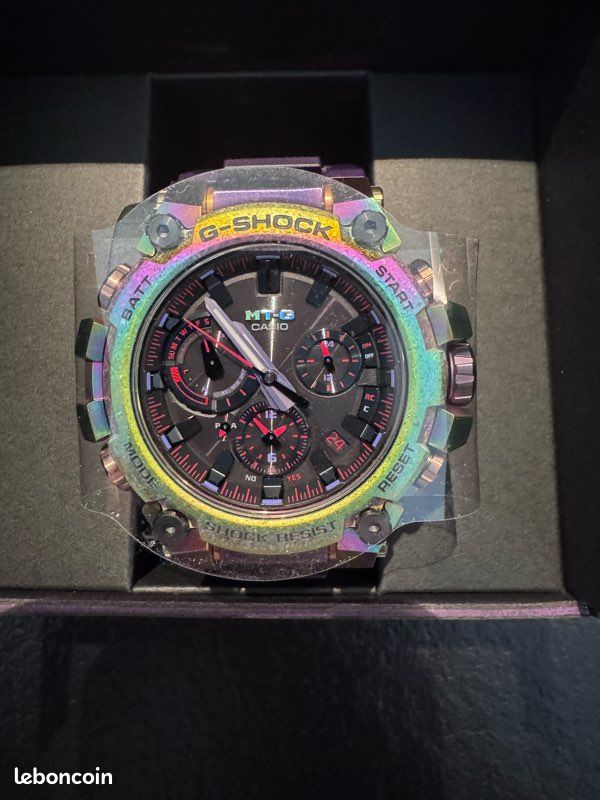 Montre Casio G-Shock MTG-B3000PRB-1AER jamais portée complète (image 1)