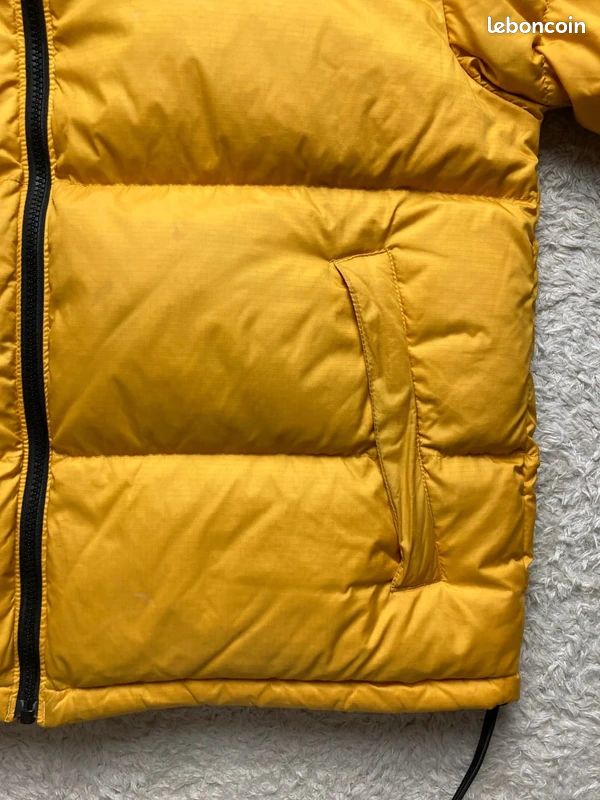 Doudoune The North Face 700 1996 Retro Nuptse jaune Taille M homme (image 4)