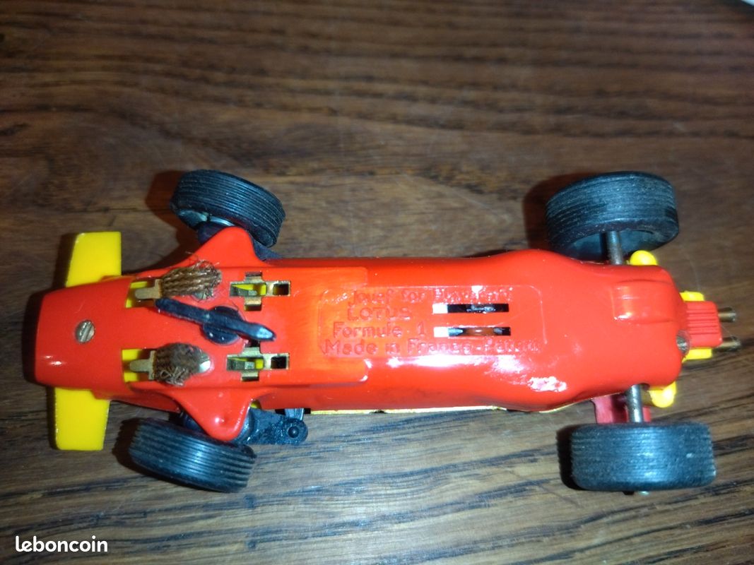 Coffret Jouef Rallye Lotus F1 Rouge Et Jaune Spain, Réf 396, Occasion