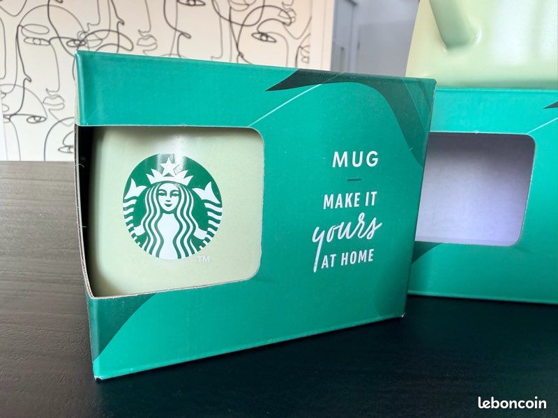 Lot De 2 Mugs Starbucks Originaux "Make It Yours At Home" - Neufs