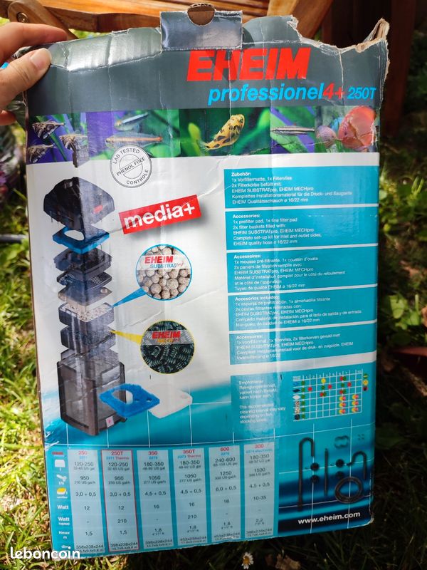 Filtre aquarium eheim 4+250T (image 6)