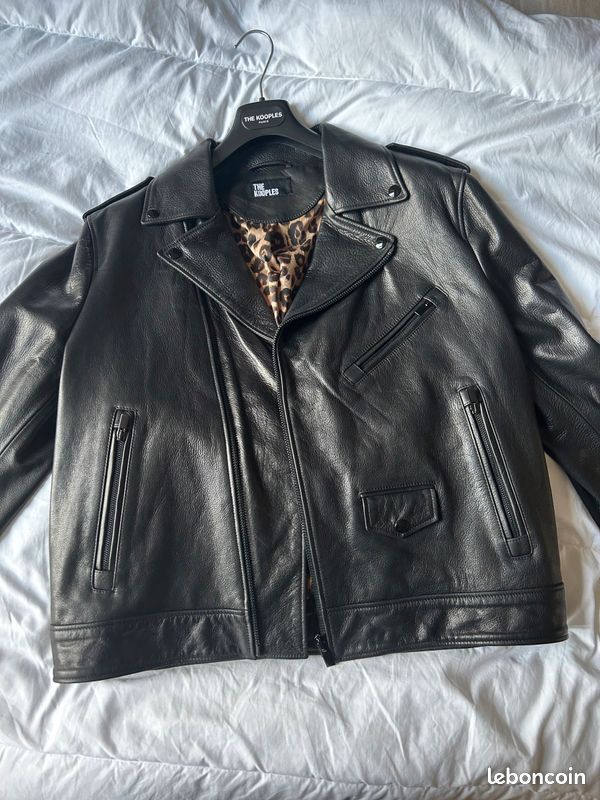Veste en cuir The Kooples (image 3)
