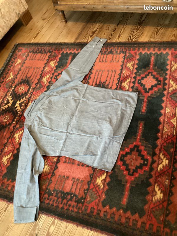 Chemise homme très bon état marque Class Affaire couleur gris clair, taille XL (image 4)