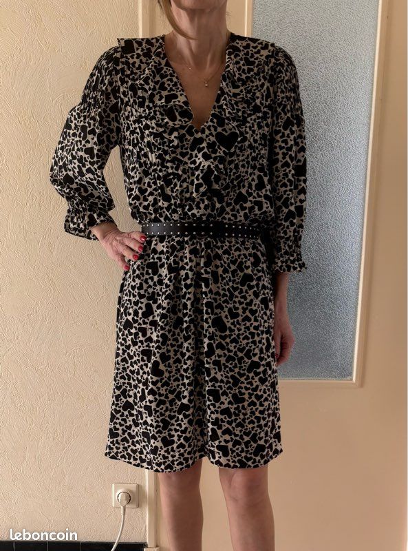 Robe En Soie Zadig & Voltaire Taille T2 - Occasion Très Bon état