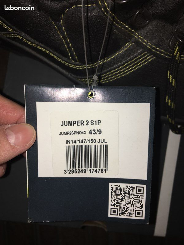 Chaussure de sécurité taille 40 delta plus (image 3)