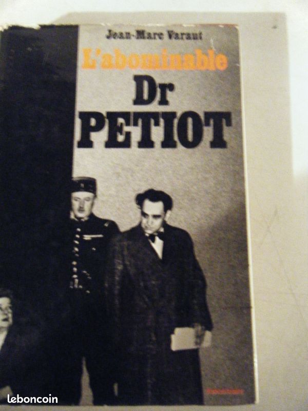 Livre " l abominable docteur petiot " (image 1)
