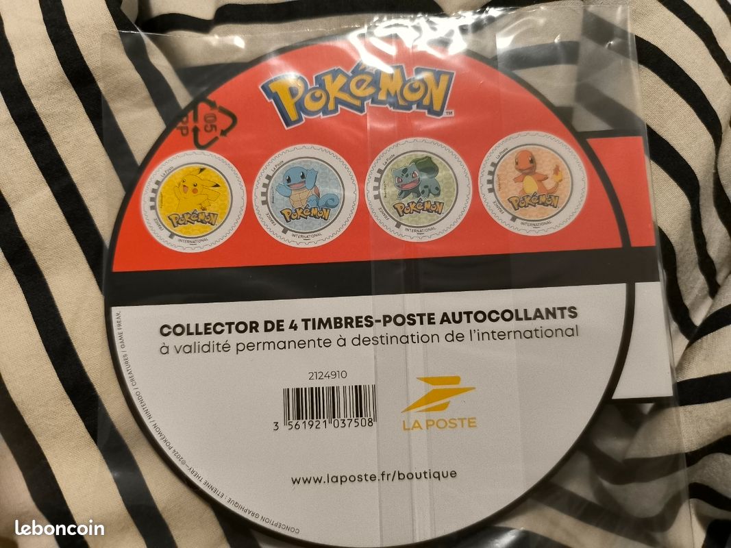 Timbre Coffret collector pokémon (image 2)