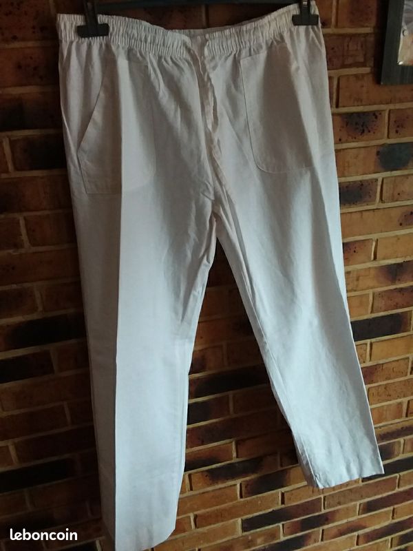 Pantalon femme neuf taille 46 taille elastique 18 euros (image 3)