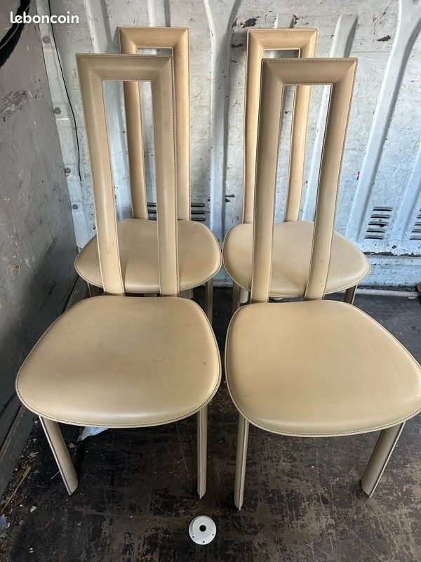 Chaises design cuir (image 2)