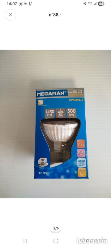 Ampoule LED megaman (image 2)