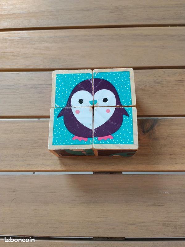 Cube puzzle en bois (image 3)