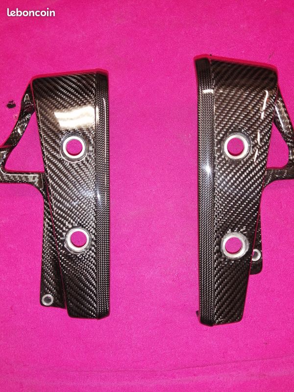 Écopes radiateur carbonne ZRX Kawasaki (image 3)