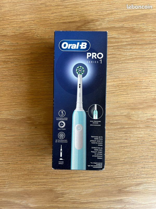 Brosse à Dents électrique Oral-B Pro Series 1 - Bleu, Rechargeable - Neuf Sous Blister