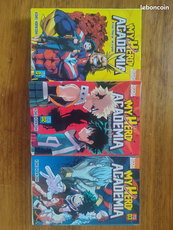 Lot mangas my hero academia (image 1)