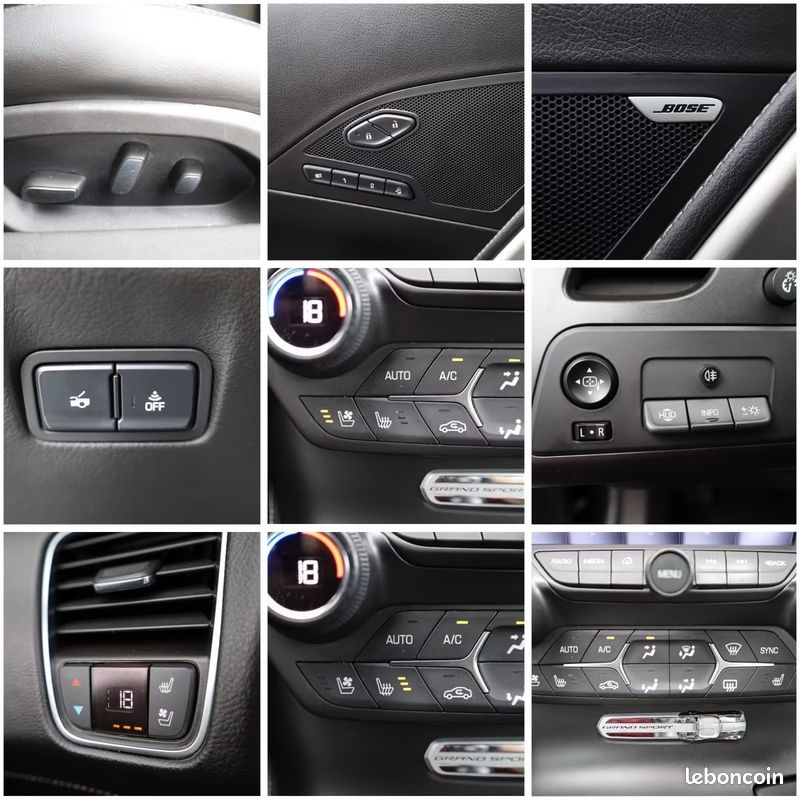CHEVROLET CORVETTE C7 Grand Sport 2LT 6.2 V8 466 ch BVA8 – HUD – Bose – Toit carbone (image 16)