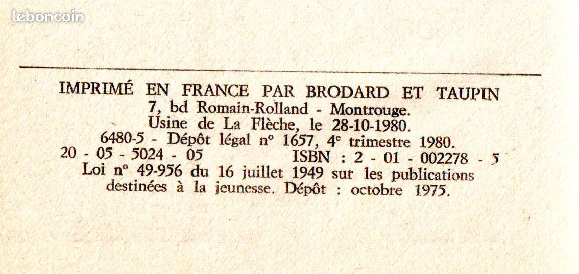 Fantomette, Olé Fantomette par Georges Chaulet ( Occasion en très bon état ) (image 4)