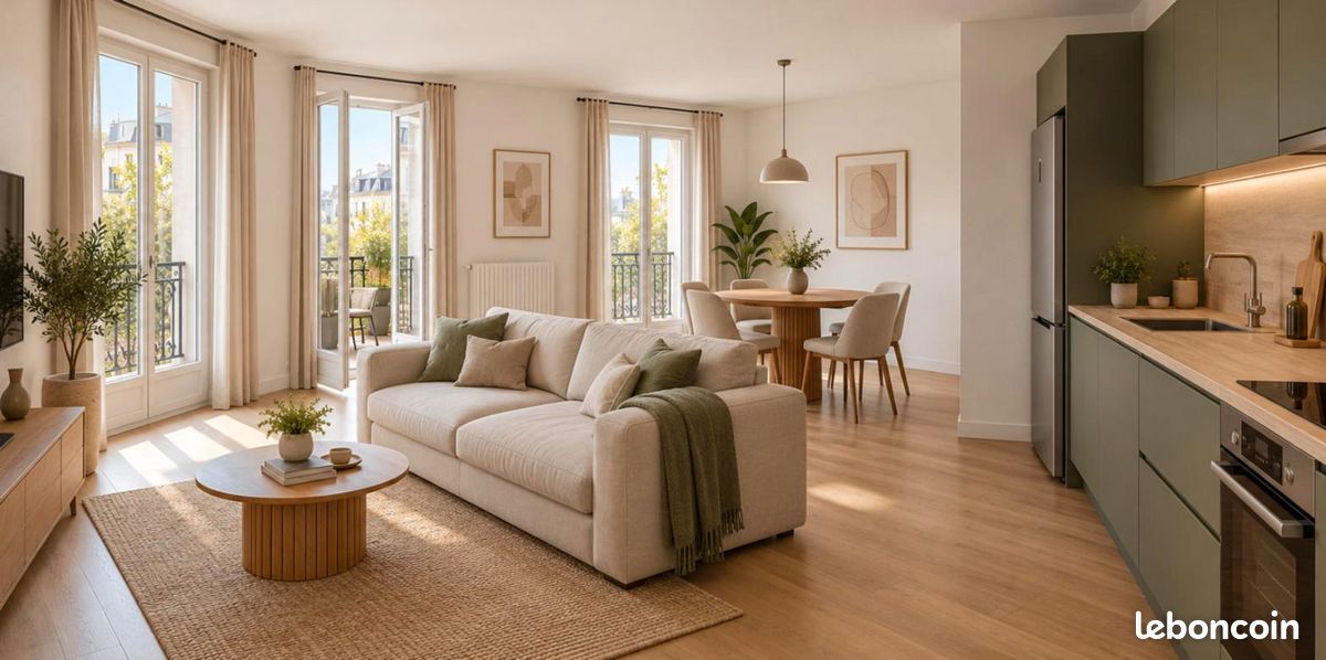 Appartement 3 pièces 66 m² · à Pantin · 66 m² · 468 000 €