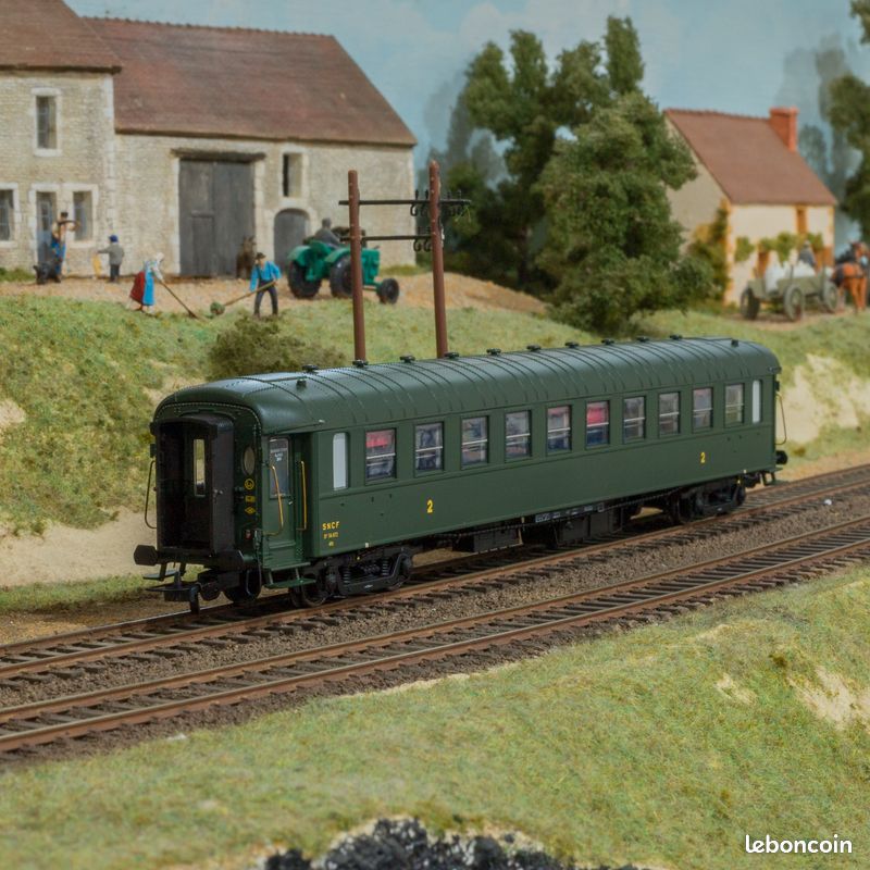 Voiture Voyageurs HO RMA – B10 SCNF – Échelle HO – Modèle Réduit Train