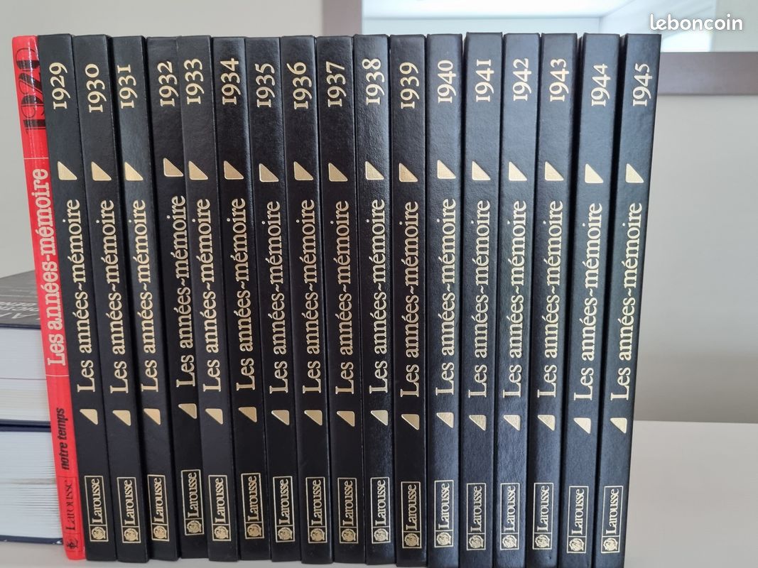 Livres ' Les Années Mémoires ' de Larousse (image 4)