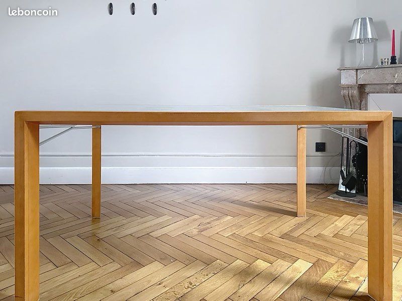 Table en verre et bois extensible LIGNE ROSET (image 6)