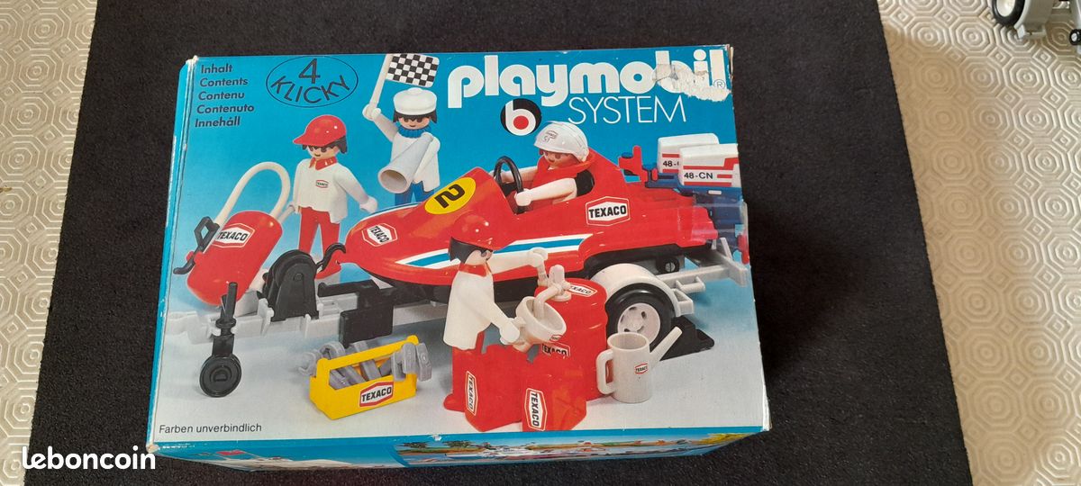 Playmobil Vintage 3538 Course De Hors-Bord - Système Neuf En Boîte