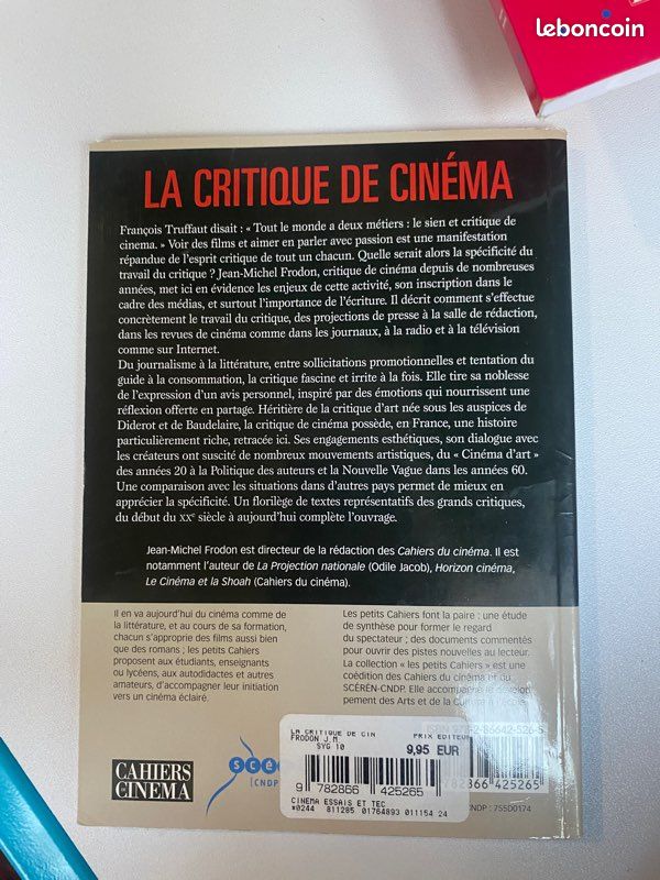 La critique de cinema - Frodon Jean-Michel (image 3)