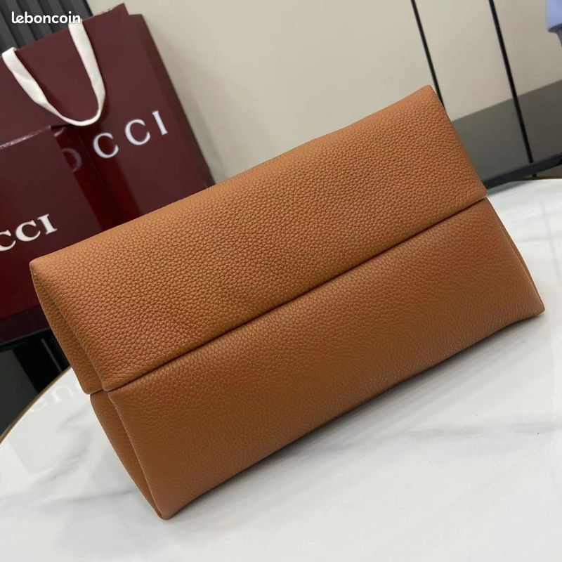 Sac fourre-tout en cuir à grain moyen Softbit (image 4)