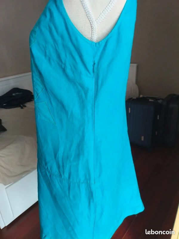 Robe en lin Miss Captain taille 40 (image 9)