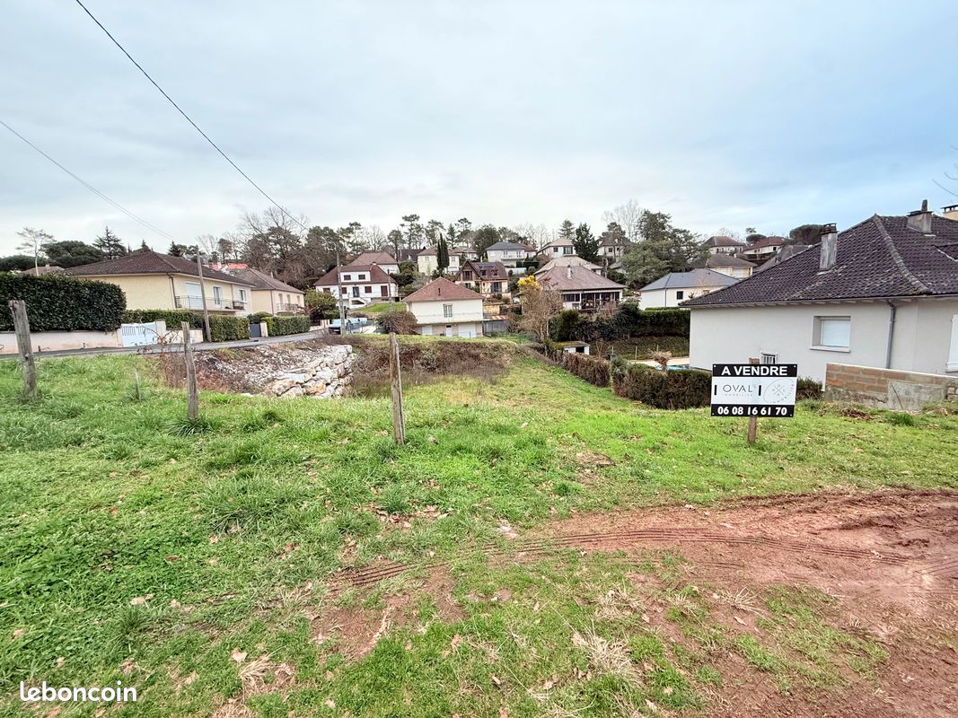 À vendre, terrain constructible de 600 m², quartier Migoule Brive · à Brive-la-Gaillarde · 34 500 €