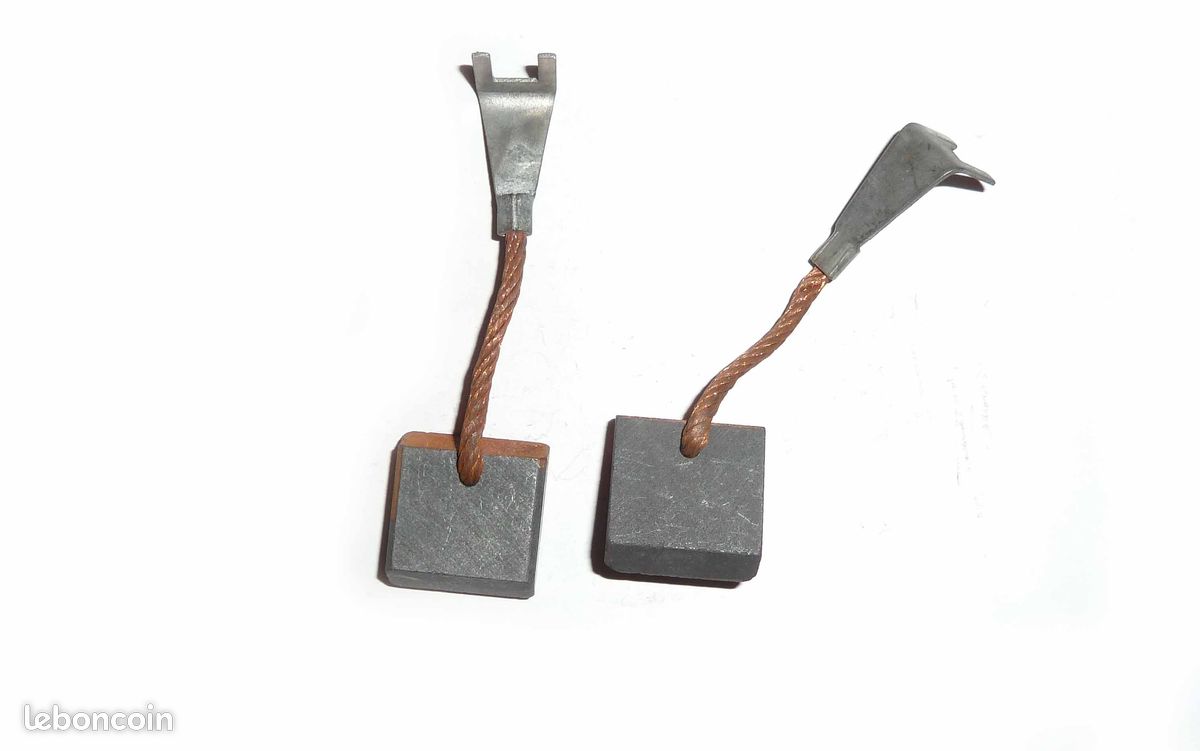 Paire Charbons de dynamo Ducellier UX58 7x20 h=21 (image 3)