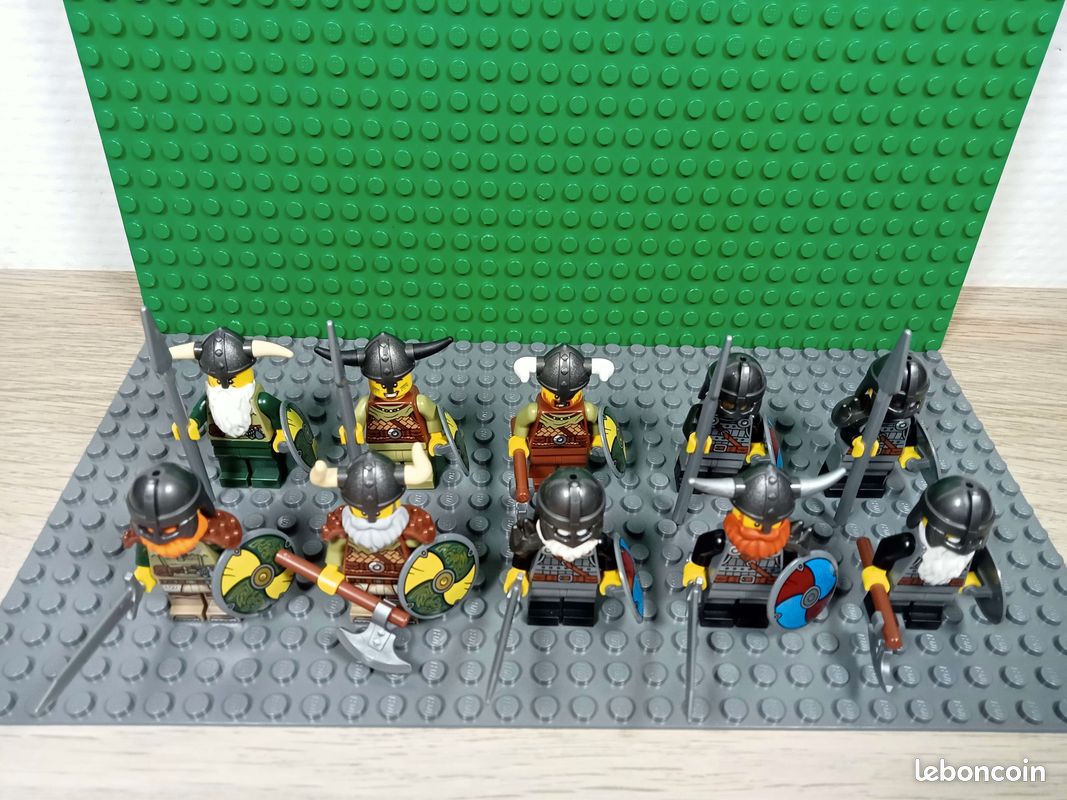 LEGO - 10 guerriers viking - Lot (image 2)