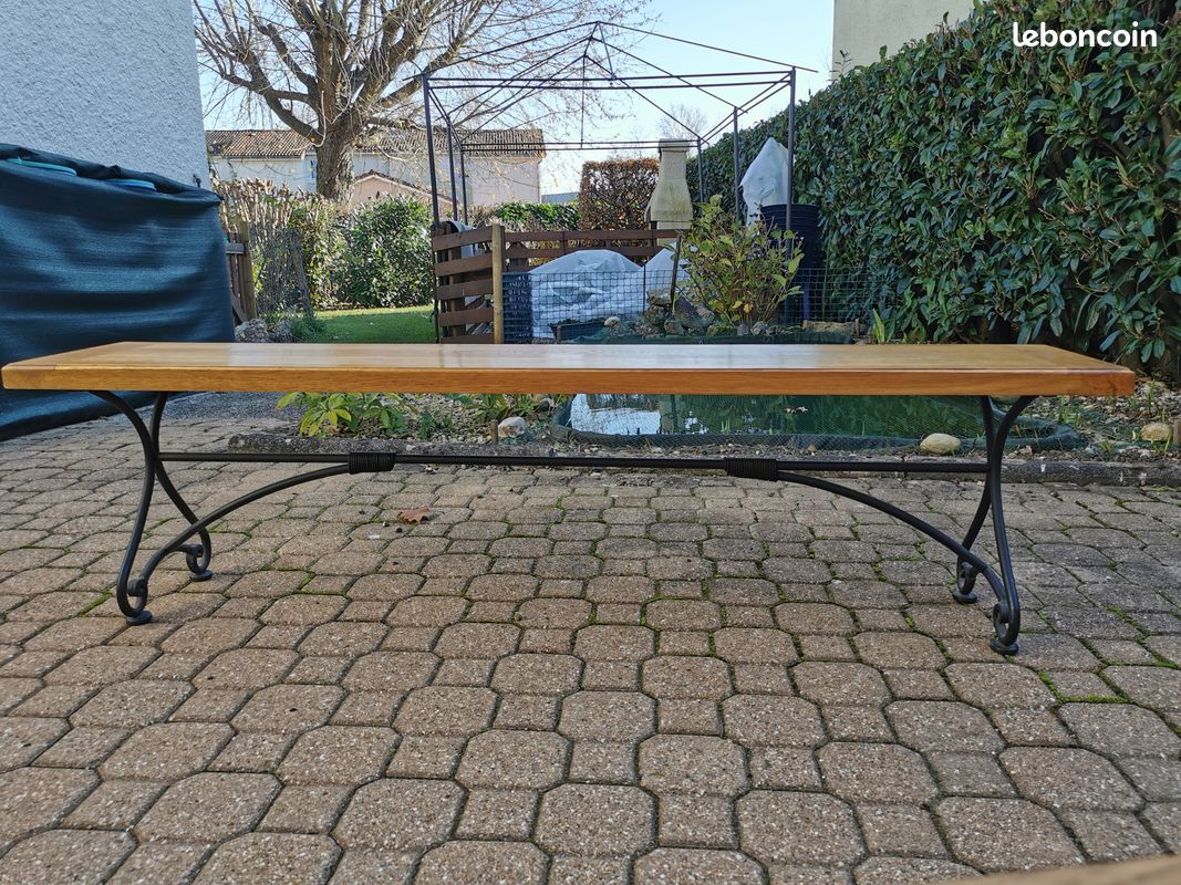 Chaises et banc de salle à manger (image 6)