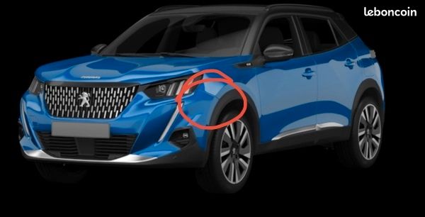 Partuto Support Pare-Chocs Gauche Droit Toyota Cruiser 2003-2008 - 5211560071 5211660131 Plastique ABS