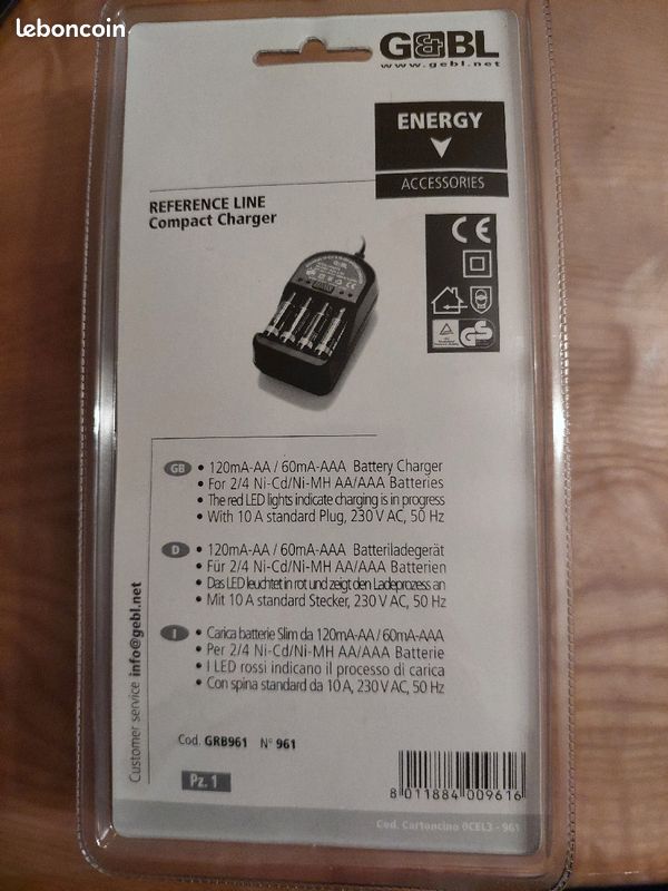 Chargeur de pile AAA (image 2)