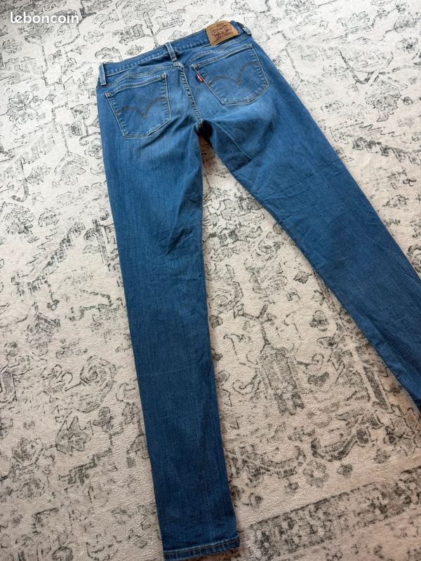 Jean Lévis Bleu Supper Skinny W28 L30 FR38 Femme #0032 (image 6)
