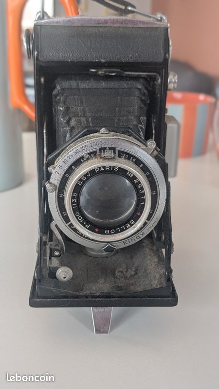 APPAREIL PHOTO ANCIEN Super Kinax III a Soufflé Argentique EUR 100,00 - FR APPAREIL PHOTO ANCIEN Super Kinax III a Soufflé Argentique EUR 100,00 - FR