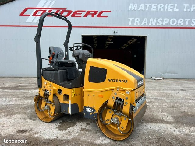 Rouleau compacteur double bille volvo dd25b (image 1)