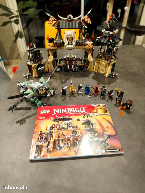 LEGO® NINJAGO® - La tanière du dragon - 70655 - Lego - Rue du Commerce - inactif