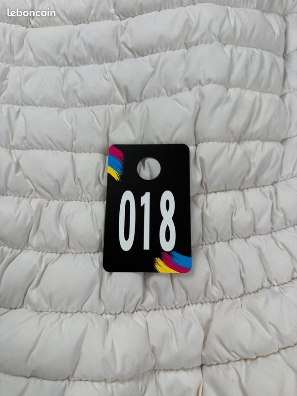 Gilet Tommy Hilfiger matelassé zippé doudoune sans manches col montant Blanc Femme taille L #CC0018 (image 12)