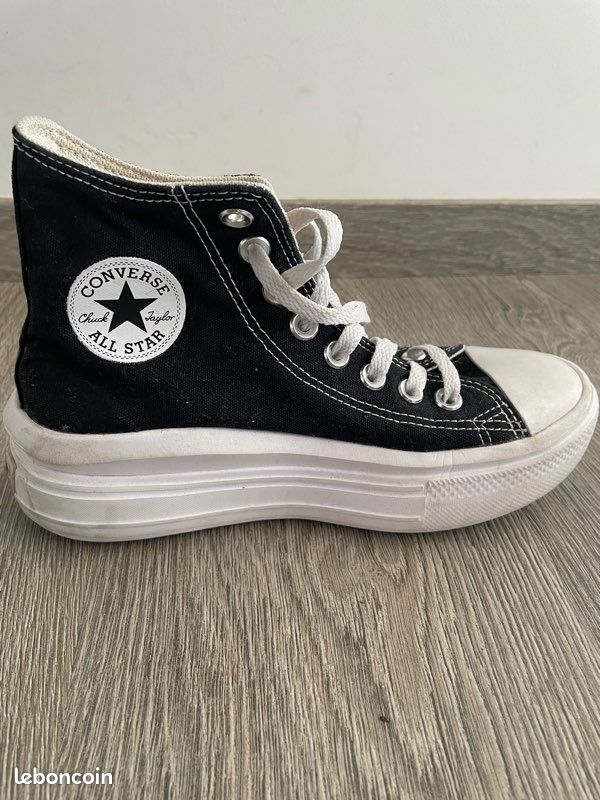 Plateforme Converse A Semelle Compensee Converse Chuck Taylor All - Main Image