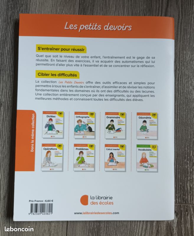 Cahier Les petits devoirs CM1 (image 6)