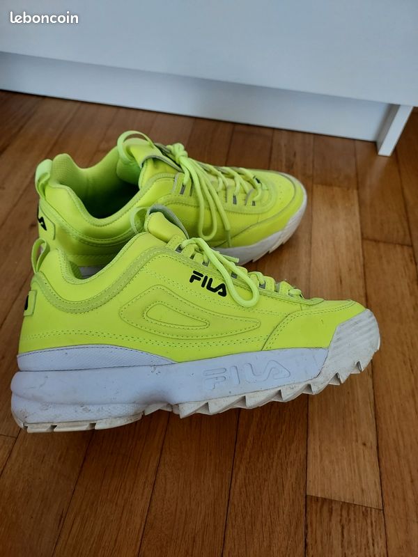 Baskets Basses Basket Fila Ado Fila Baskets Jaunes Fila Baskets