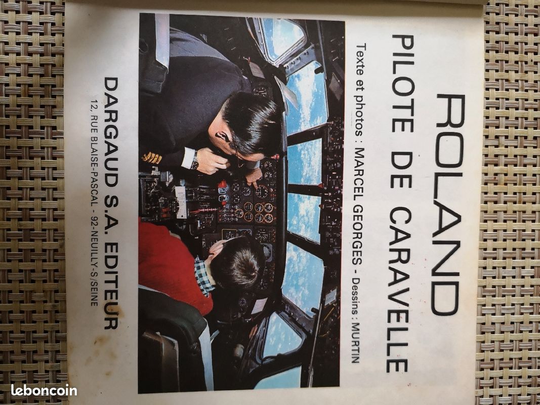 Roland, pilote de caravelle. Dargaud Ed., 1969 (image 3)