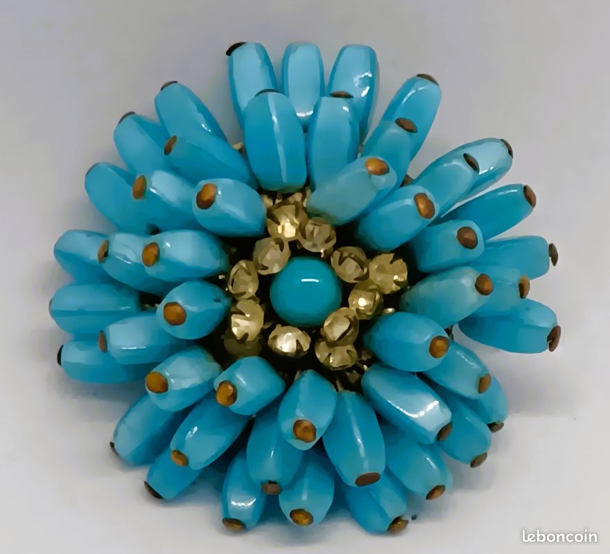 Louis rousselet. broche francés vintage. - France Louis rousselet. broche francés vintage. - France