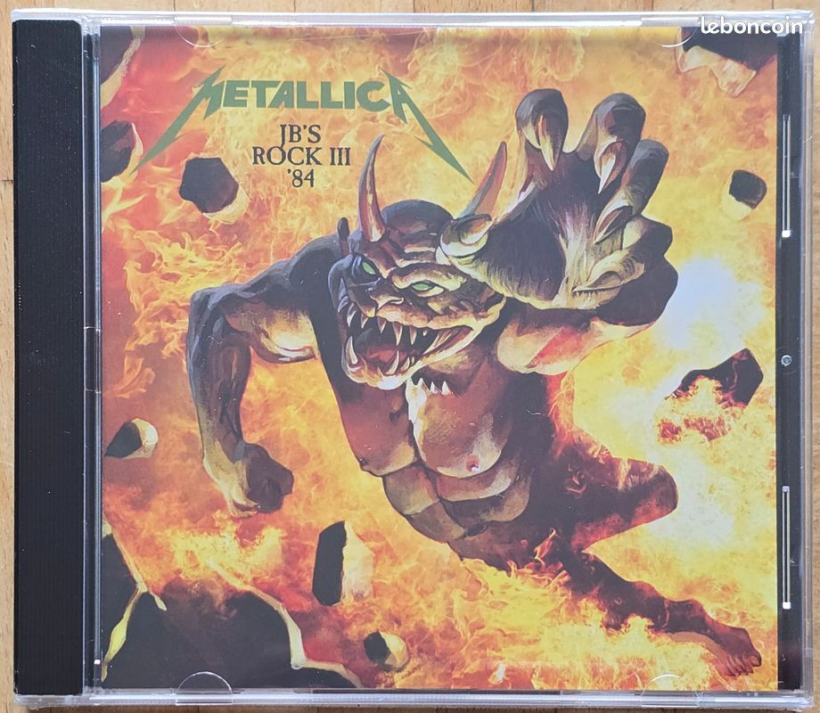 BOX LP+CD METALLICA "JB'S Rock III '84" (image 5)