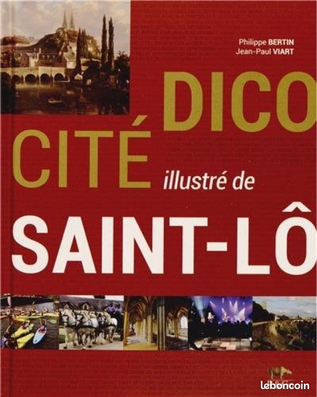 Bertin Viard DICO CITÉ ILLUSTRE DE SAINT LO  9782363890078 (image 1)