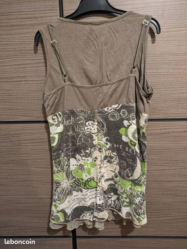 T shirt débardeur été femme T 2 (image 2)