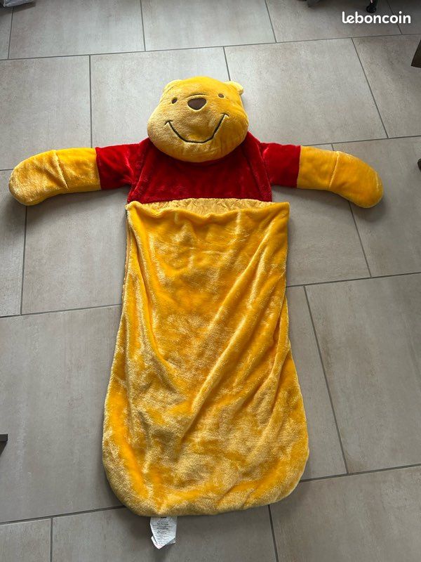 Sac de couchage vintage Disney Winnie l'ourson pour enfants