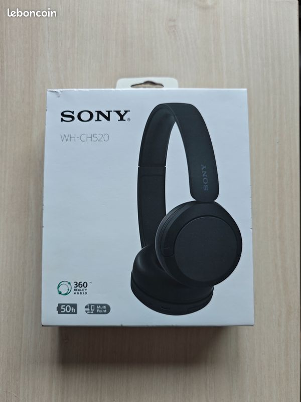 Nouveau Casque sans fil WH-CH520 (image 1)